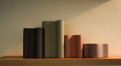 Modern Nordic Deep Pink Vase M