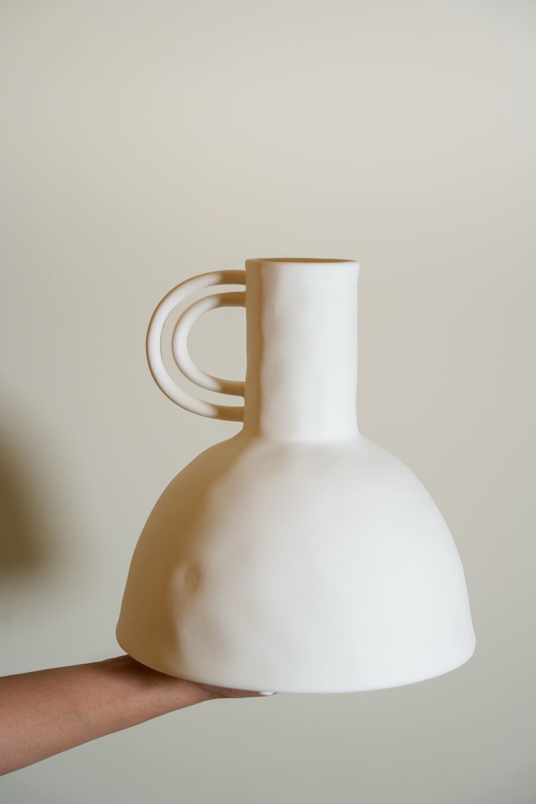 Pitcher Vase White