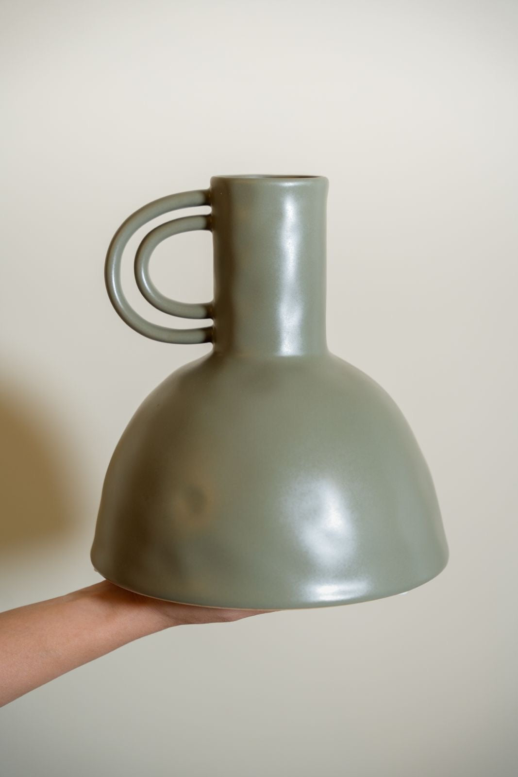 Pitcher Vase Green