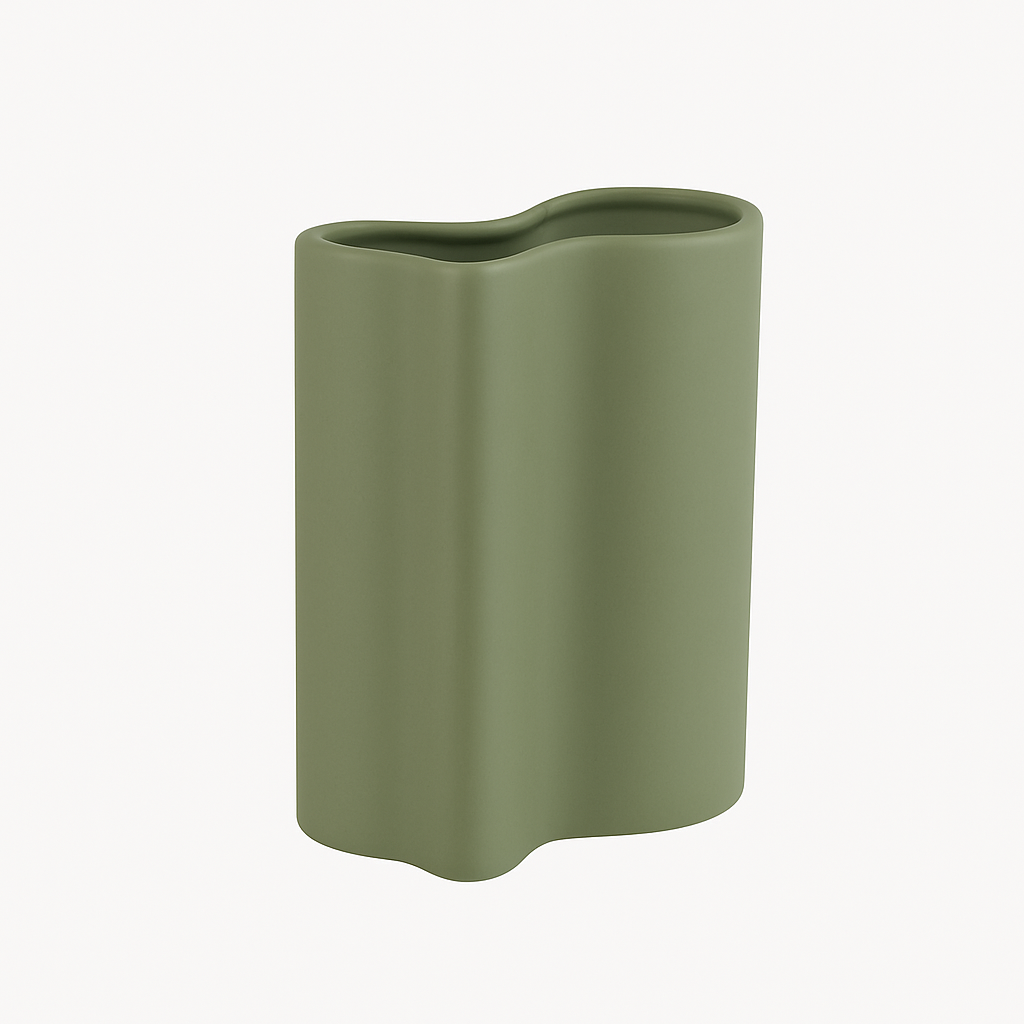 Modern Nordic Light Green Vase XL